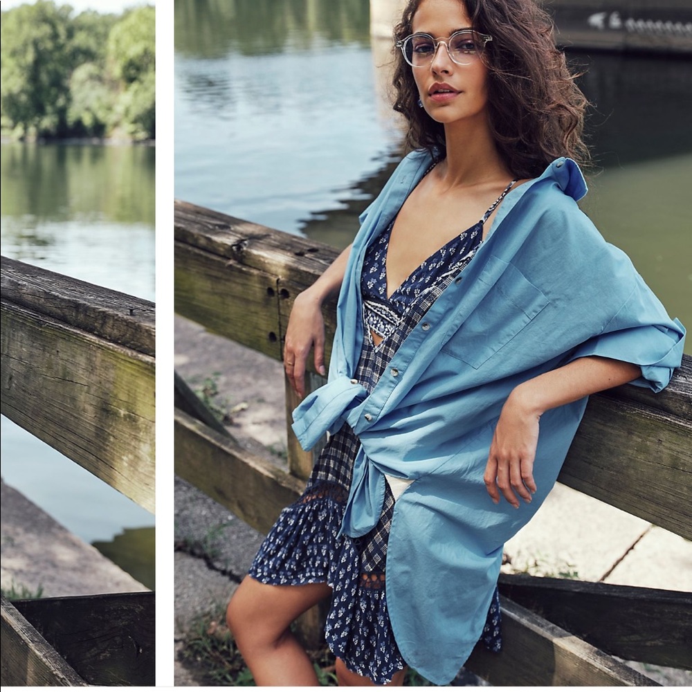 NWOT Free People The Daily Shirt